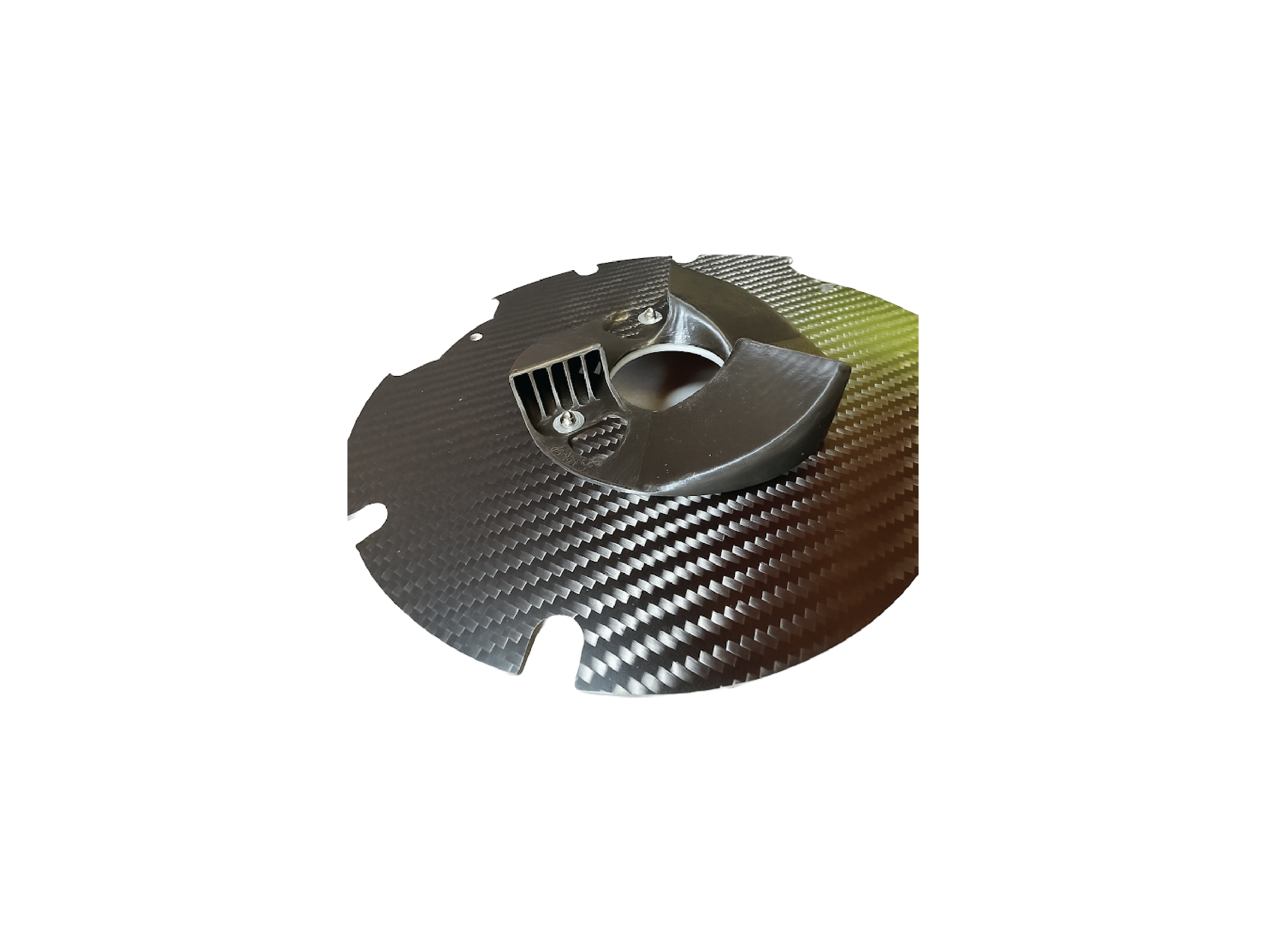 Couvercle de ventilateur gauche 3TX-TRAK, pièce de rechange pour ventilateur de marque 3TRX-TRAK, en plastique noir.